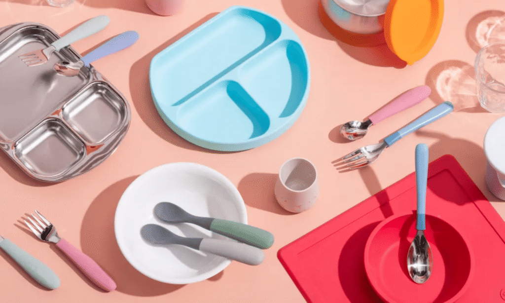 top 5 sustainable materials for baby tableware