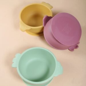 Double Handle Bowl With Suction