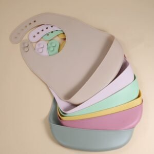 Silicone Flat Bib