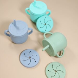 Silicone Love Cup & Snack Cover For Baby