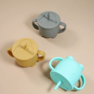 Silicone Penguin Cup For Baby
