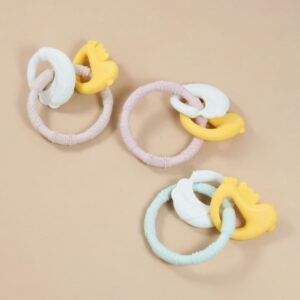 Silicone Chewable Ring Toy