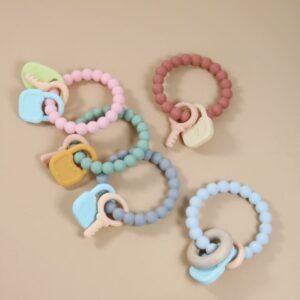 Silicone Chewable Ring Toy